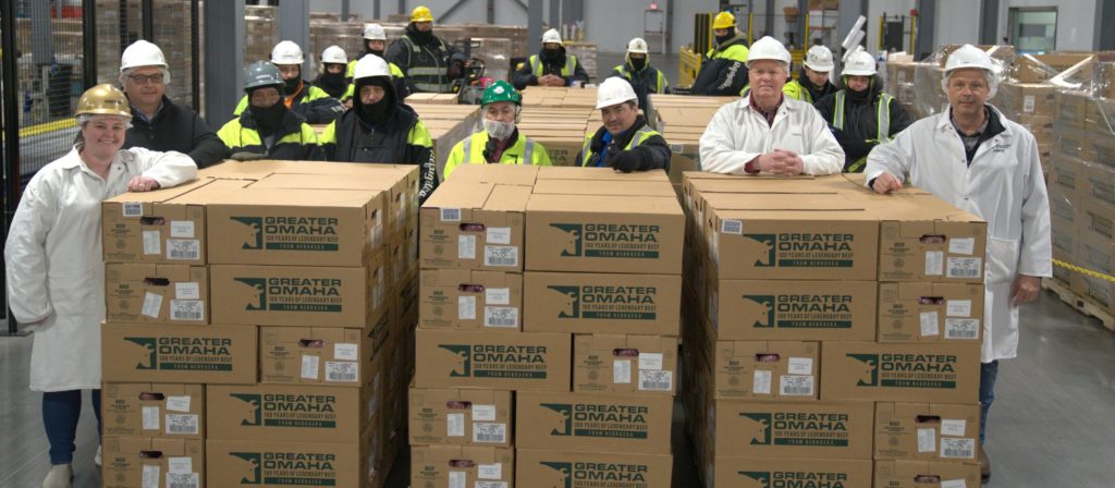 Workers Next to Shipment to Ukraine