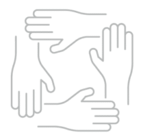 four-hand-line-icon-